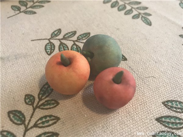 DIY教你如何制作水果系列一小苹果