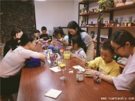 陶指艺陶艺店分享周末的儿童手工DIY时光 