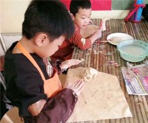 儿童DIY手工店的陶艺泥塑DIY手工课程分享